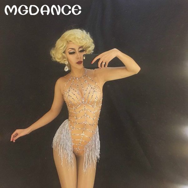 new glisten rhinestones silver tassel bodysuit sleeveless big stretch womens party prom bar outfit stage singer show romper, Black;white
new glisten rhinestones silver tassel bodysuit sleeveless big stretch womens party prom bar outfit stage singer show romper, Black;white