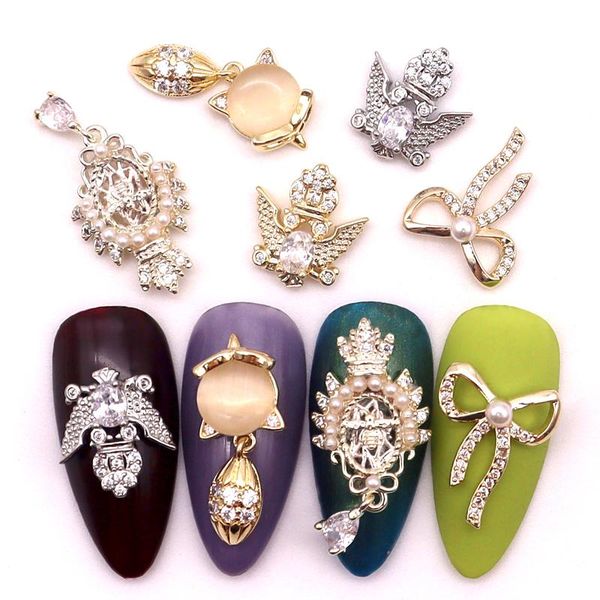 nail art decorations 2pcs 3d metal zircon jewelry japanese crystal diy manicure diamond charms, Silver;gold
nail art decorations 2pcs 3d metal zircon jewelry japanese crystal diy manicure diamond charms, Silver;gold