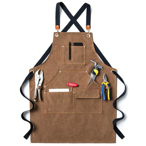aprons thicken apron canvas fashion men and women gardening woodworking hand-made ceramic work clothes hairdressing custom printed logo
aprons thicken apron canvas fashion men and women gardening woodworking hand-made ceramic work clothes hairdressing custom printed logo