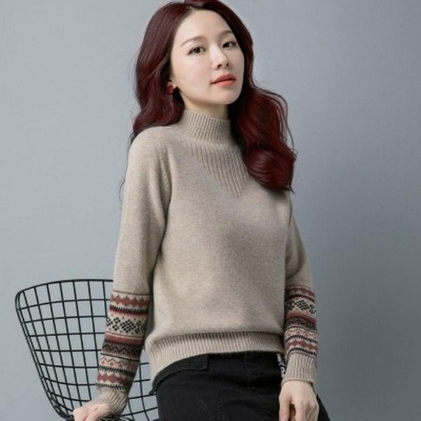 women's sweaters sweater women 2021 western style autumn and winter retro half high neck long sleeve loose knit bottoming shirt top, White;black
women's sweaters sweater women 2021 western style autumn and winter retro half high neck long sleeve loose knit bottoming shirt top, White;black