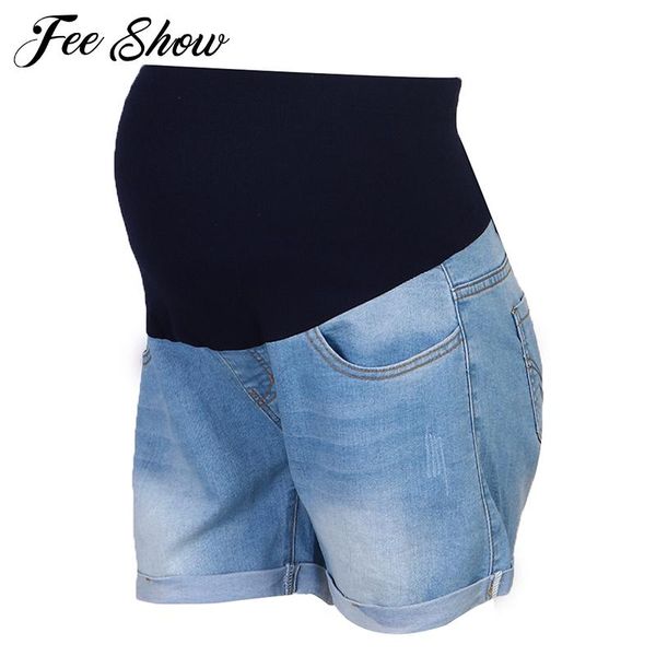 maternity bottoms pregnant women denim shorts summer fashion pants comfy and stretchy solid color low waist patchwork style jeans, White
maternity bottoms pregnant women denim shorts summer fashion pants comfy and stretchy solid color low waist patchwork style jeans, White