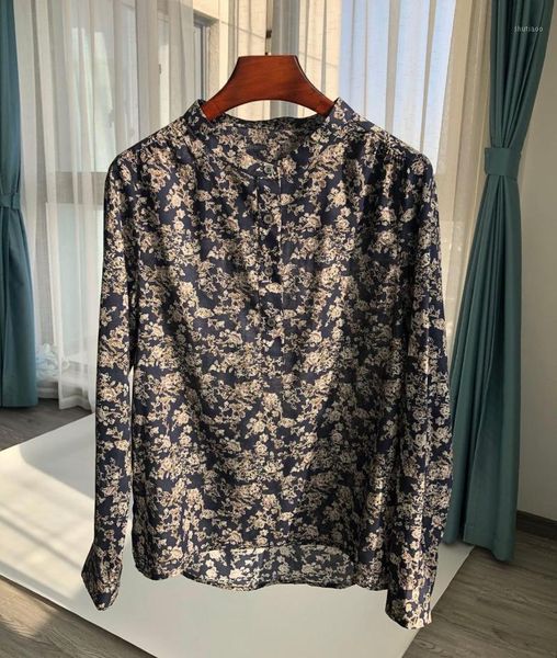 floral print women's blouse single-breasted o-neck vintage shirt lady casual streetwear shirts and 2021 blouses &, White
floral print women's blouse single-breasted o-neck vintage shirt lady casual streetwear shirts and 2021 blouses &, White