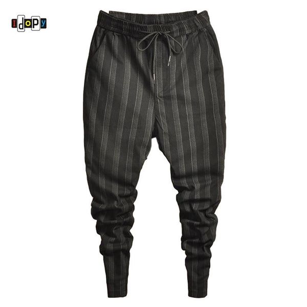 idopy fashion mens trend stretchy harem jeans drawstring comfy striped comfortable cuffed trousers joggers for male 211108, Blue
idopy fashion mens trend stretchy harem jeans drawstring comfy striped comfortable cuffed trousers joggers for male 211108, Blue