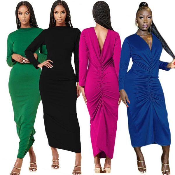 casual dresses nightclub party dress for charming women long sleeves lady v-neck draped ankle length irregular solid reversible, Black;gray
casual dresses nightclub party dress for charming women long sleeves lady v-neck draped ankle length irregular solid reversible, Black;gray