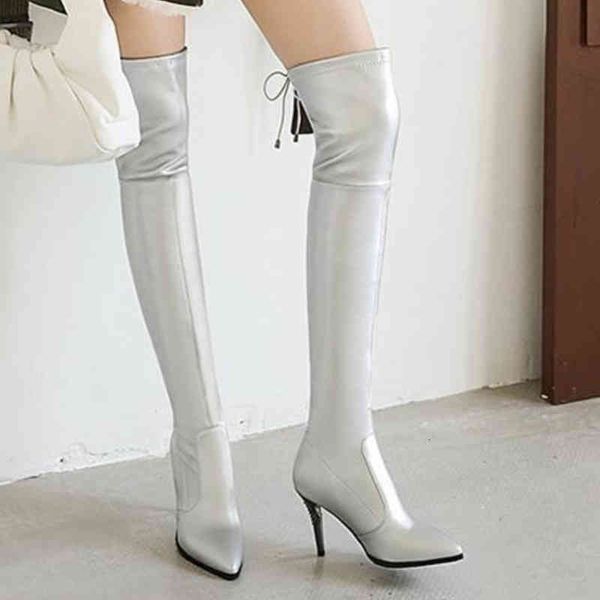boots novo branco longo tubo moda botas elásticas de pelúcia salto alto fino apontado sobre o joelho femininas 83l2, Black
boots novo branco longo tubo moda botas elásticas de pelúcia salto alto fino apontado sobre o joelho femininas 83l2, Black