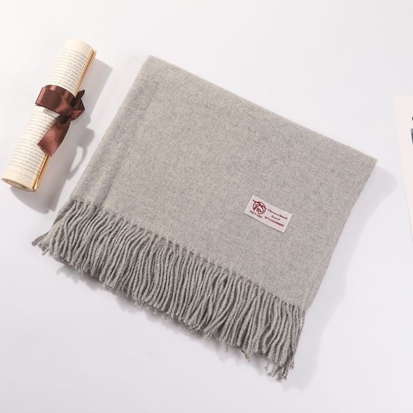 2021 winter cashmere scarf high-end soft thick cashmere scarf fashion men's and women's scarf 200*70cm 8 color shawl dual purpose, Blue;gray
2021 winter cashmere scarf high-end soft thick cashmere scarf fashion men's and women's scarf 200*70cm 8 color shawl dual purpose, Blue;gray