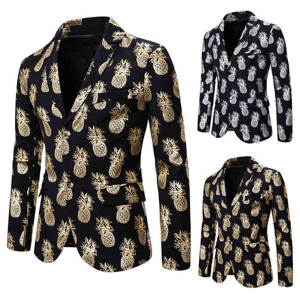 fashion suits men's slim pine stamping printing performance coat x134, White;black
fashion suits men's slim pine stamping printing performance coat x134, White;black