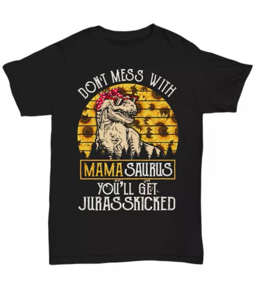mamasaurus mom t-shirt funny mama tee gifts mother's day rex dinosaur sunflower, White;black
mamasaurus mom t-shirt funny mama tee gifts mother's day rex dinosaur sunflower, White;black