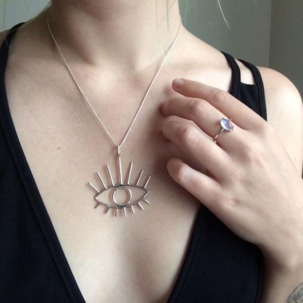 chokers brief style alloy bright eye statement choker necklace women 2021 gold silver pendant short femme bijoux, Golden;silver
chokers brief style alloy bright eye statement choker necklace women 2021 gold silver pendant short femme bijoux, Golden;silver
