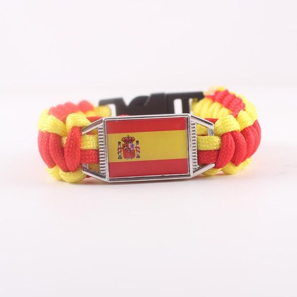 charm bracelets spain germany national flag diy charms paracord bracelet 550 rope survival braided escape, Golden;silver
charm bracelets spain germany national flag diy charms paracord bracelet 550 rope survival braided escape, Golden;silver