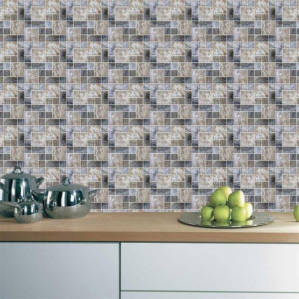 wall stickers 6pcs mosaic tile bathroom waterproof self adhesive wallpaper kitchen oil resistant paper
wall stickers 6pcs mosaic tile bathroom waterproof self adhesive wallpaper kitchen oil resistant paper