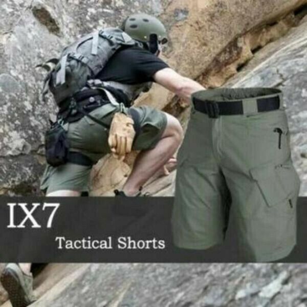 men's shorts ly 2021 upgraded waterproof cargo relaxed fit water resistant work hiking outdoor activity, White;black
men's shorts ly 2021 upgraded waterproof cargo relaxed fit water resistant work hiking outdoor activity, White;black