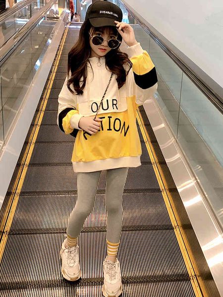 net red girls' suit 2020 new autumn wear children's sports leisure, foreign style, chine and korean two-piece set, Gray
net red girls' suit 2020 new autumn wear children's sports leisure, foreign style, chine and korean two-piece set, Gray