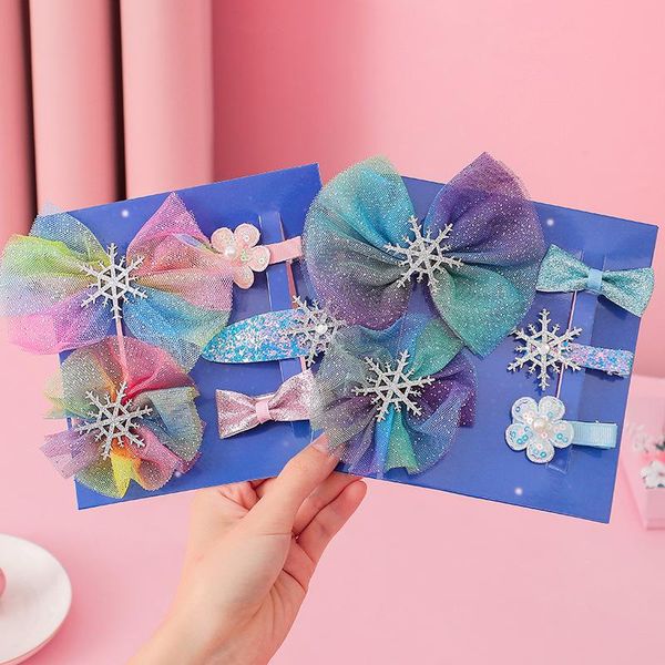 hair accessories elegance blue lace bowknot headdress children's princess snowflake jewelry baby girls colorful hairpin clips, Slivery;white
hair accessories elegance blue lace bowknot headdress children's princess snowflake jewelry baby girls colorful hairpin clips, Slivery;white