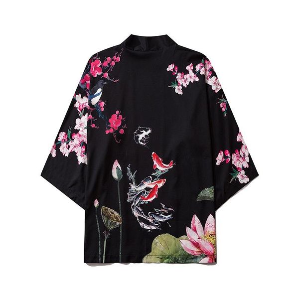 chinese style lotus carp print kimono women cardigan yukata japanese streetwear men loose tradition polyester clothing v2024 ethnic, Red
chinese style lotus carp print kimono women cardigan yukata japanese streetwear men loose tradition polyester clothing v2024 ethnic, Red