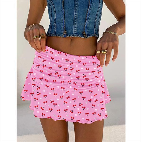 90s mini trendy y2k summer women skirt beachwear flor print preppy style ruched pleated skirts woman high waist 4 colors, Black
90s mini trendy y2k summer women skirt beachwear flor print preppy style ruched pleated skirts woman high waist 4 colors, Black