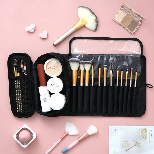 makeup brush bag professional portable travel buggy cosmetics pouch cosmetic bags & cases
makeup brush bag professional portable travel buggy cosmetics pouch cosmetic bags & cases