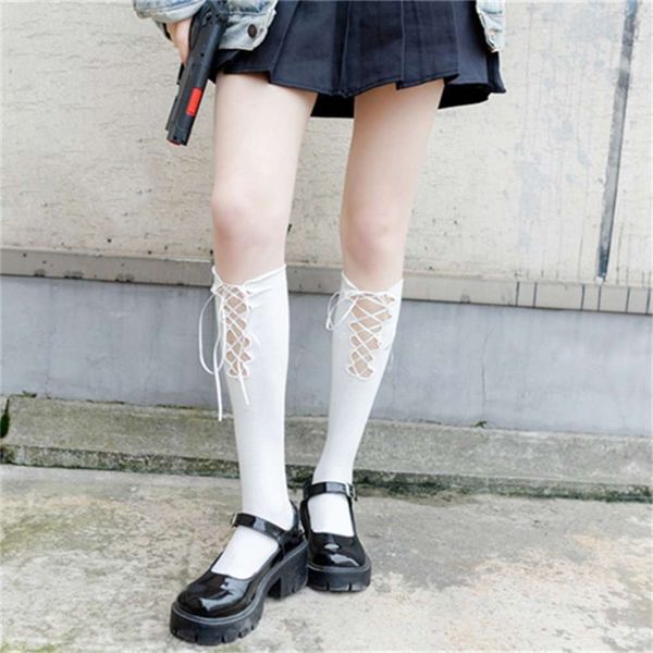 spring, summer and autumn dark wind black-and-white cross hollowed out bandage socks children's calf, Black;white
spring, summer and autumn dark wind black-and-white cross hollowed out bandage socks children's calf, Black;white