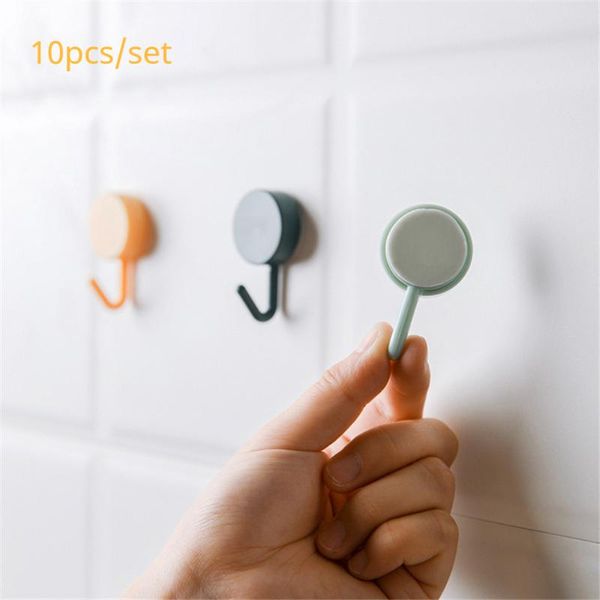 10pcs solid color punching door without trace nail small hook clothes mounted wall hooks decorative & rails
10pcs solid color punching door without trace nail small hook clothes mounted wall hooks decorative & rails