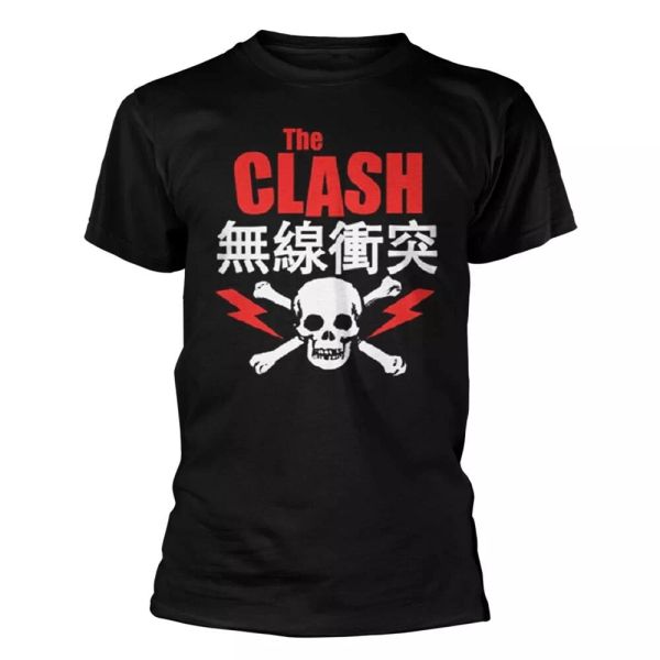 official the clash t shirt bolt red mens black punk rock metal classic tee new, White;black
official the clash t shirt bolt red mens black punk rock metal classic tee new, White;black