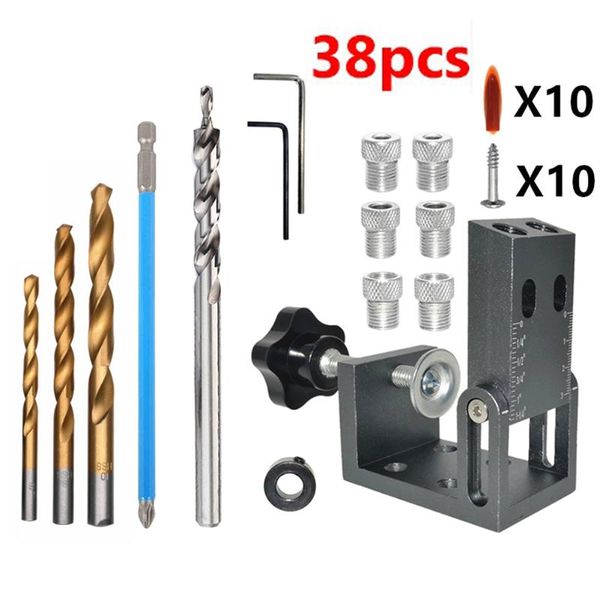 professional hand tool sets carpentry drill guide puncher oblique pocket hole dowel jig locator centering bit positioner
professional hand tool sets carpentry drill guide puncher oblique pocket hole dowel jig locator centering bit positioner
