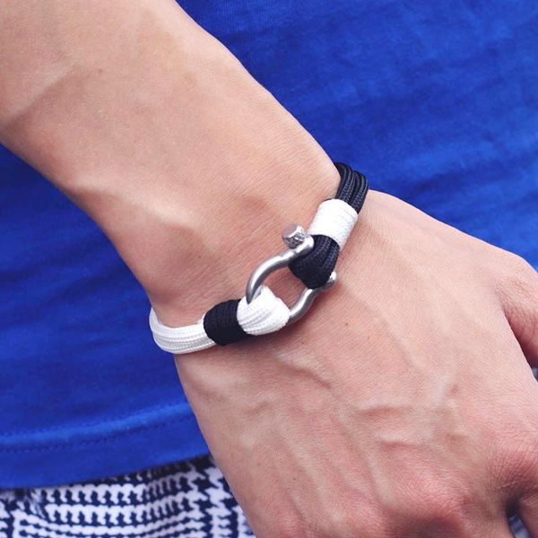charm bracelets fashion men stainless steel bracelet handmade double layer paracord braclet hiphop rock braslet homme macram brazalete, Golden;silver
charm bracelets fashion men stainless steel bracelet handmade double layer paracord braclet hiphop rock braslet homme macram brazalete, Golden;silver