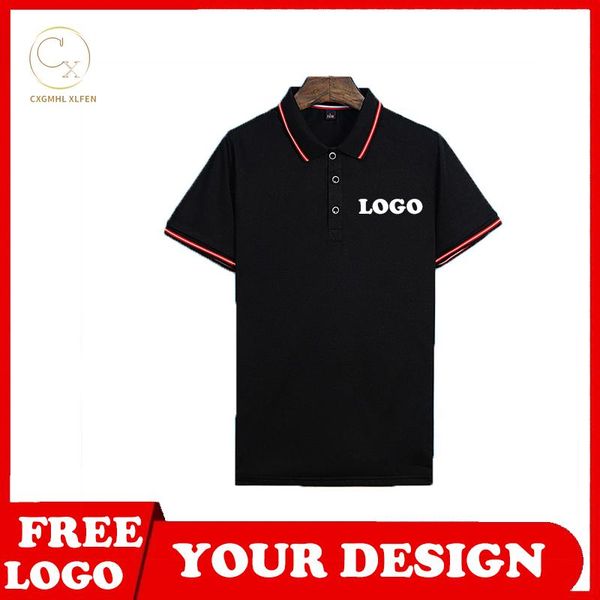 women's polos summer men and women can wear 8-color shirts, custom logos, casual all-match short-sleeved lapel prints, diy brand text, White
women's polos summer men and women can wear 8-color shirts, custom logos, casual all-match short-sleeved lapel prints, diy brand text, White