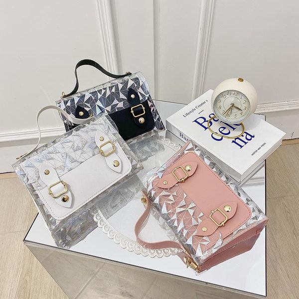 evening bags shiny transparent double buckle women's handbag multi-color fashion simple chain small square bag party casual mobile phon
evening bags shiny transparent double buckle women's handbag multi-color fashion simple chain small square bag party casual mobile phon