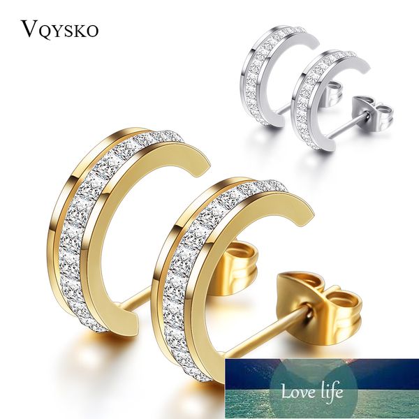 luxury women's earring with nice crystal zircon inlaid wholesale stainless steel ear stud earrings for women factory price expert desig, Golden;silver
luxury women's earring with nice crystal zircon inlaid wholesale stainless steel ear stud earrings for women factory price expert desig, Golden;silver