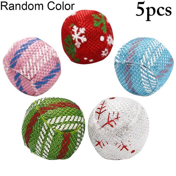 cat toys 5pcs random color ball toy interactive funny kitten play catnip training chase
cat toys 5pcs random color ball toy interactive funny kitten play catnip training chase