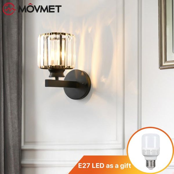 wall lamps crystal light led with copper e27 bulb for bedroom bathroom corridor aisle bedside decorate kidsroom k9 glass ceiling lamp
wall lamps crystal light led with copper e27 bulb for bedroom bathroom corridor aisle bedside decorate kidsroom k9 glass ceiling lamp