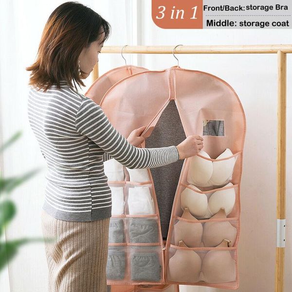storage boxes & bins fashion double-sided zip up hanging suit dress coat garment bag clothes cover dustproof
storage boxes & bins fashion double-sided zip up hanging suit dress coat garment bag clothes cover dustproof