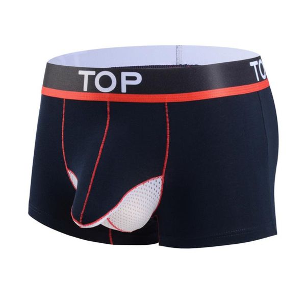 underpants men boxer briefs bulge underwear breathable elastic mid rise men's scrotum support bag u convex separati, Black;white
underpants men boxer briefs bulge underwear breathable elastic mid rise men's scrotum support bag u convex separati, Black;white