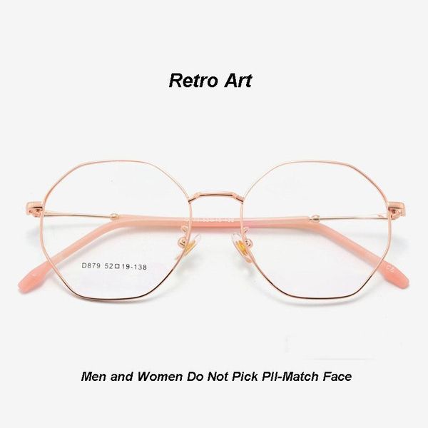 fashion sunglasses frames retro metal frame glasses full rim polygonal spectacles with spring hinges men and women style, Black
fashion sunglasses frames retro metal frame glasses full rim polygonal spectacles with spring hinges men and women style, Black