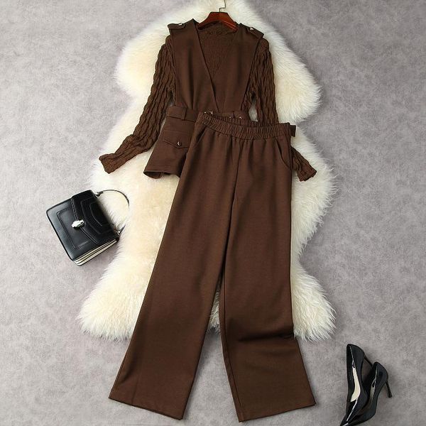 women's two piece pants european and american wear autumn 2022 ma3 jia3 long sleeve t-shirt loose waist wide leg fashion suits, White
women's two piece pants european and american wear autumn 2022 ma3 jia3 long sleeve t-shirt loose waist wide leg fashion suits, White