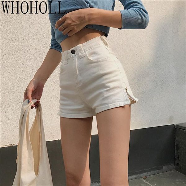 women's shorts 2021 summer women jeans high waist denim fringe frayed ripped for with pockets, White;black
women's shorts 2021 summer women jeans high waist denim fringe frayed ripped for with pockets, White;black