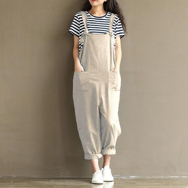 women's jumpsuits & rompers 2021 korean personalized loose casual overalls printed for female pants trosuers, Black;white
women's jumpsuits & rompers 2021 korean personalized loose casual overalls printed for female pants trosuers, Black;white