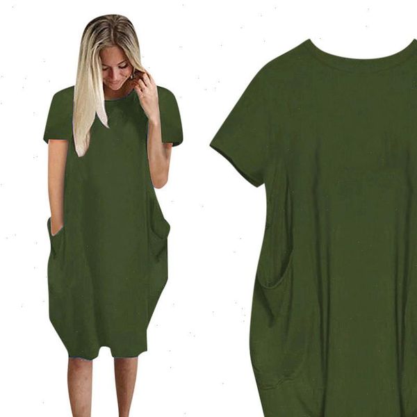 dresses womens dress for women jumper ladies oversized baggy short sleeve summer pocket pullover woman vestidos robe, Black;gray
dresses womens dress for women jumper ladies oversized baggy short sleeve summer pocket pullover woman vestidos robe, Black;gray