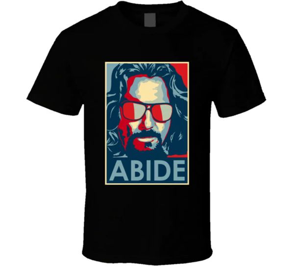 the dude abides tee, the big lebowski 5 black mens t shirt gift new, White;black
the dude abides tee, the big lebowski 5 black mens t shirt gift new, White;black