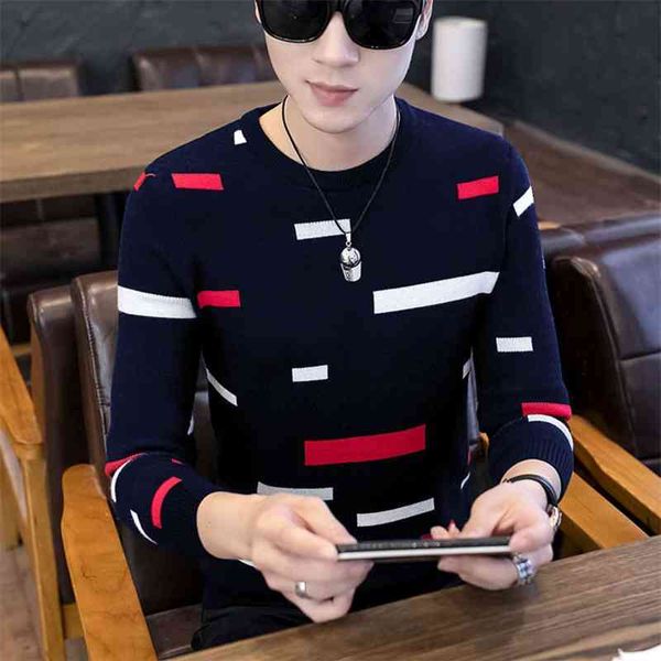 men's sweaters sweatshirt autumn and winter color matching pullover crew neck sweater korean slim fit long sleeve t-shirt wear up1p, White;black
men's sweaters sweatshirt autumn and winter color matching pullover crew neck sweater korean slim fit long sleeve t-shirt wear up1p, White;black