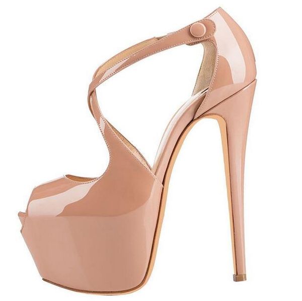 dress shoes peep toe platform pumps pink patent leather t-strap high heel woman cutouts heels wedding bride, Black
dress shoes peep toe platform pumps pink patent leather t-strap high heel woman cutouts heels wedding bride, Black