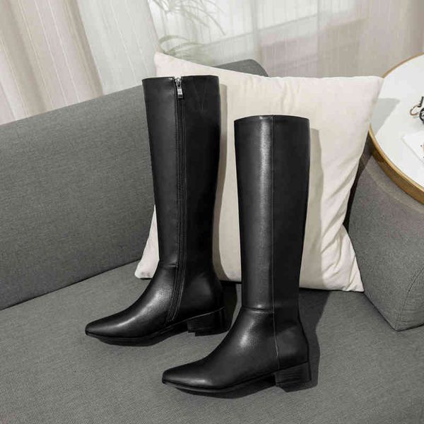 boots qutaa knee high women pu leather zipper shoes autumn winter square toe concise long big size 34-43 6lfe, Black
boots qutaa knee high women pu leather zipper shoes autumn winter square toe concise long big size 34-43 6lfe, Black