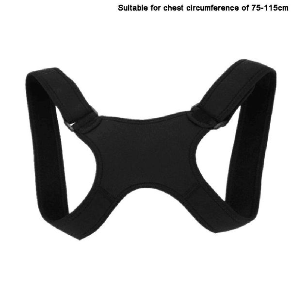 support corrector back corset belt pain shoulders brace correction orthosis protection body posture for both gender, Black;blue
support corrector back corset belt pain shoulders brace correction orthosis protection body posture for both gender, Black;blue