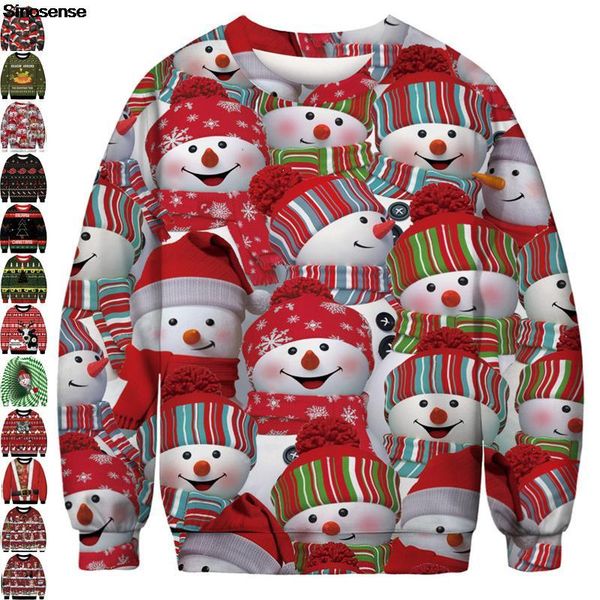 men's sweaters men women snowman ugly christmas sweater jumpers couple autumn winter xmas clothing pullover holiday party sweatshirt, White;black
men's sweaters men women snowman ugly christmas sweater jumpers couple autumn winter xmas clothing pullover holiday party sweatshirt, White;black
