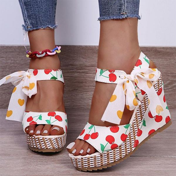 sandals 2021 women platform woman print bow wedges summer ladies lace up shoes women's comfort female casual elegant footwear, Black
sandals 2021 women platform woman print bow wedges summer ladies lace up shoes women's comfort female casual elegant footwear, Black