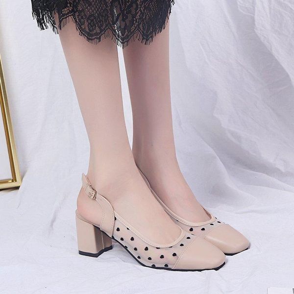 summer women shoes fashion dress polkadot high heel square head wedding party sandals sandalias mujer, Black
summer women shoes fashion dress polkadot high heel square head wedding party sandals sandalias mujer, Black