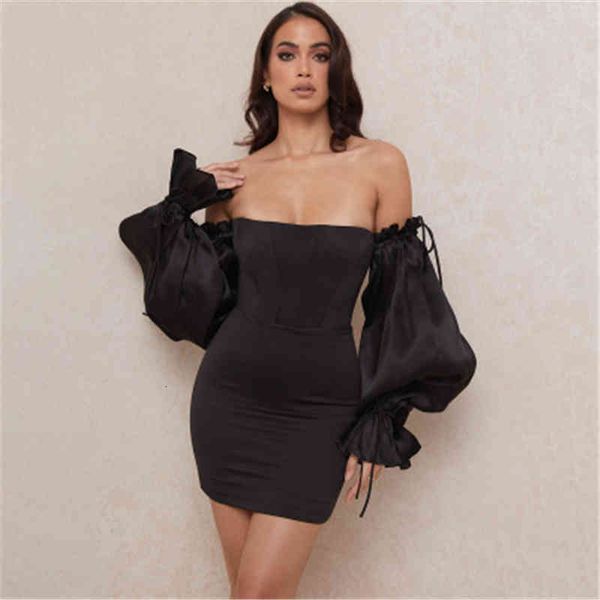 casual dresses women lantern sleeve wrap chest fashion trend tube strapless short skirts designer female spring slash neck high wai, Black;gray
casual dresses women lantern sleeve wrap chest fashion trend tube strapless short skirts designer female spring slash neck high wai, Black;gray