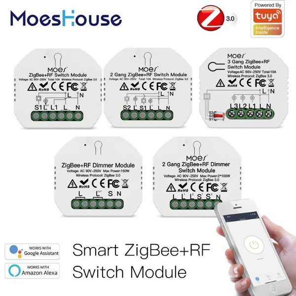 smart home control tuya zigbee 3.0 light switch relay module 1/2/3 gang life/tuya control, 2mqsetup with alexa google yandex
smart home control tuya zigbee 3.0 light switch relay module 1/2/3 gang life/tuya control, 2mqsetup with alexa google yandex
