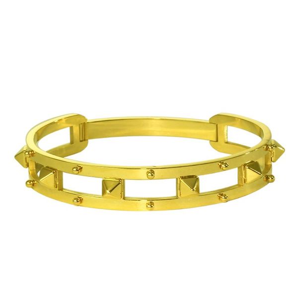 bangle punk tapered double row personality hollow titanium steel bracelet personalised friendship wholesale customized costume, Black
bangle punk tapered double row personality hollow titanium steel bracelet personalised friendship wholesale customized costume, Black