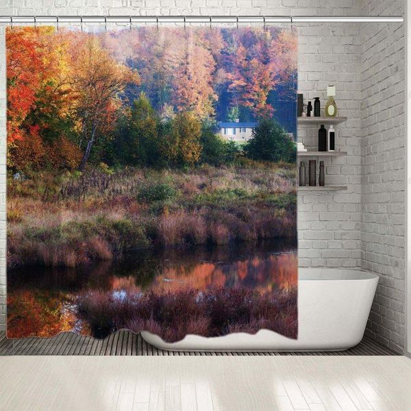 shower curtains curtain autumn foliage riverside trees forest house rural peaceful nature green orange scenery printed
shower curtains curtain autumn foliage riverside trees forest house rural peaceful nature green orange scenery printed